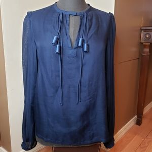 DvF Navy Blue Tunic